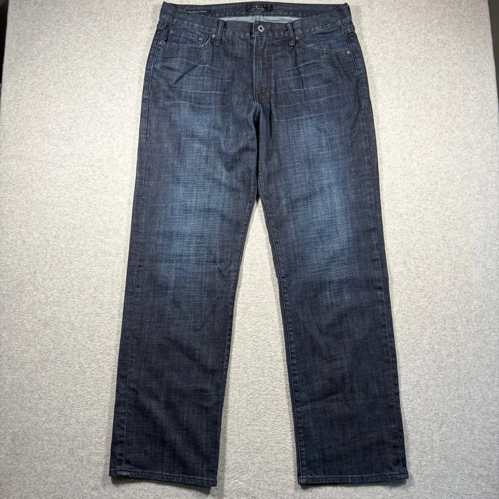 Lucky Brand Jeans Men 36x34 Blue 361 Vintage Straight Dark Wash Denim